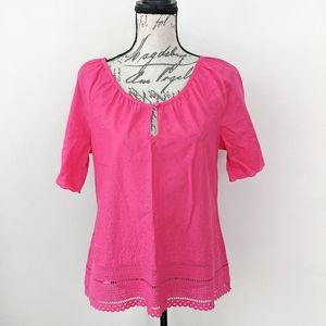 Lilly Pulitzer Pink Top Size Medium